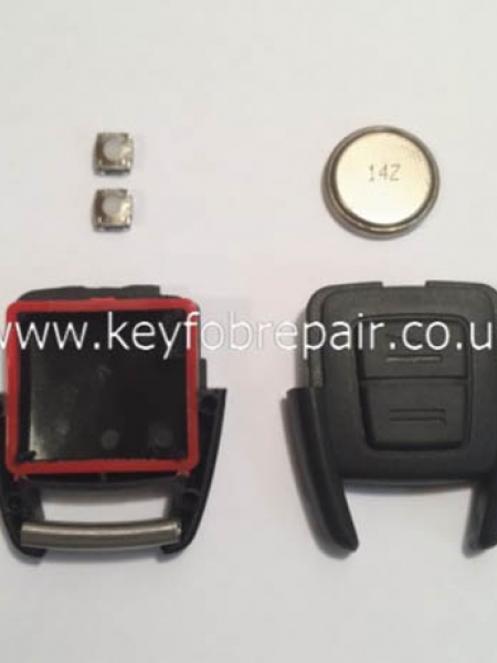 Vauxhall Astra Vectra Zafira Etc 2 Button DIY Repair Or Refurbish Kit